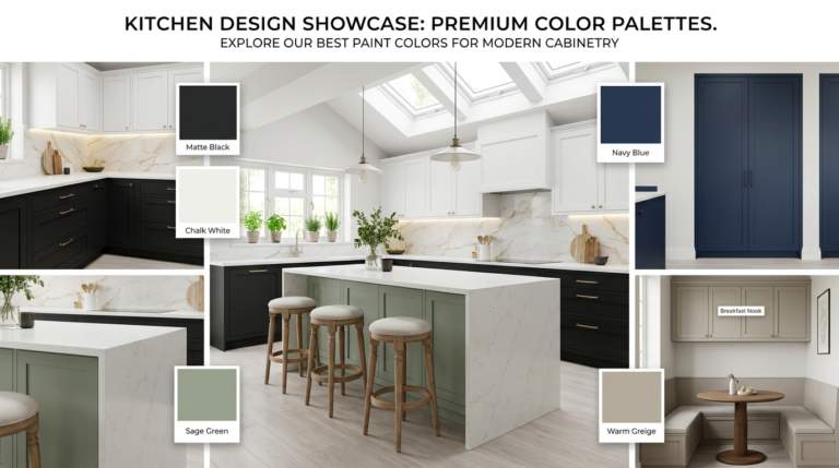 Best Paint Colours for Kitchen Cabinets in Modern Homes