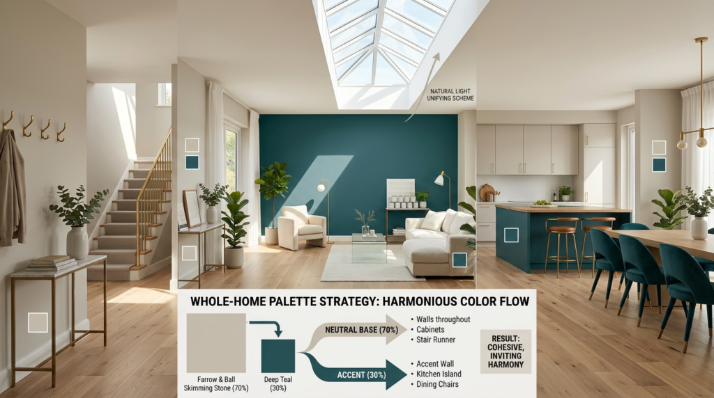 Learn How to Choose Paint Colours That Flow Throughout Your Home