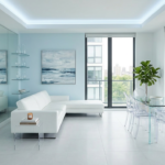 use colour to create a sense of space