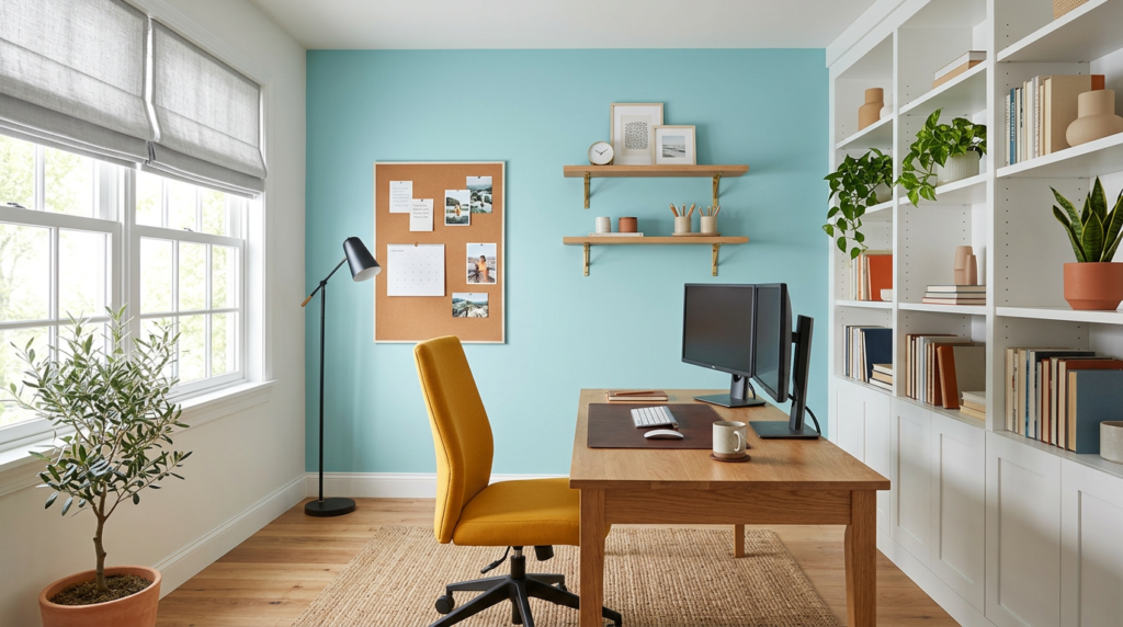 Best Colour Ideas for Home Offices