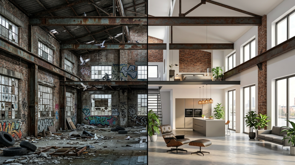 disused warehouses investments