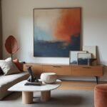 art enhances interior ambiance