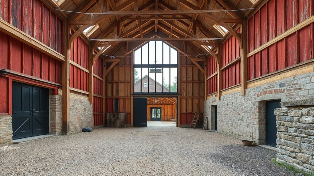 assess the redundant barn conversion feasibility