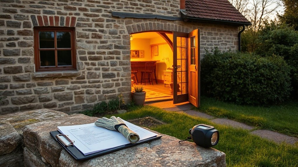 assess cottage before repairs