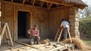 authentic historic timber restoration