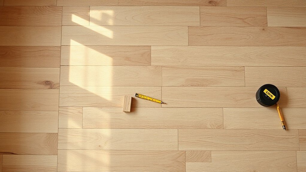 avoid repeating pattern alignment