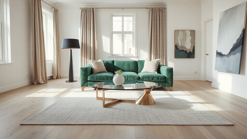 balance bold with simplicity
