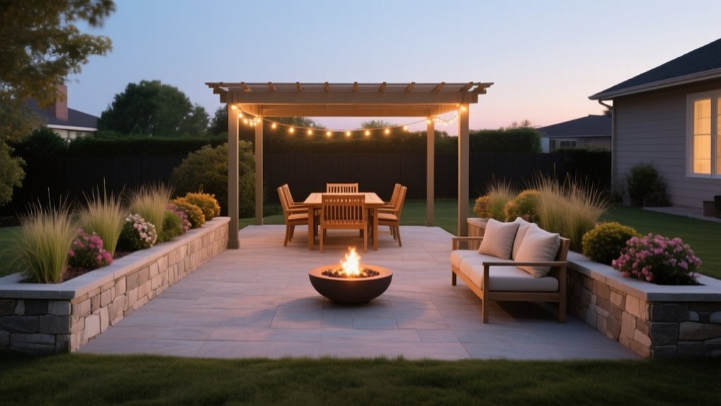 balanced outdoor living design