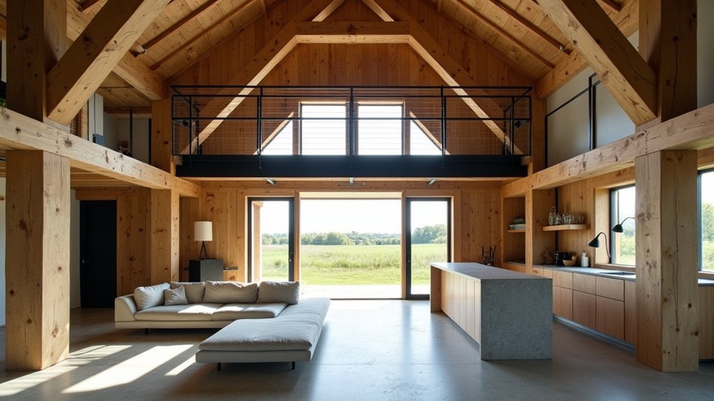 barn conversion to loft