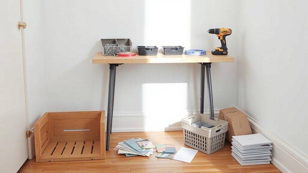 budget conscious small space diy