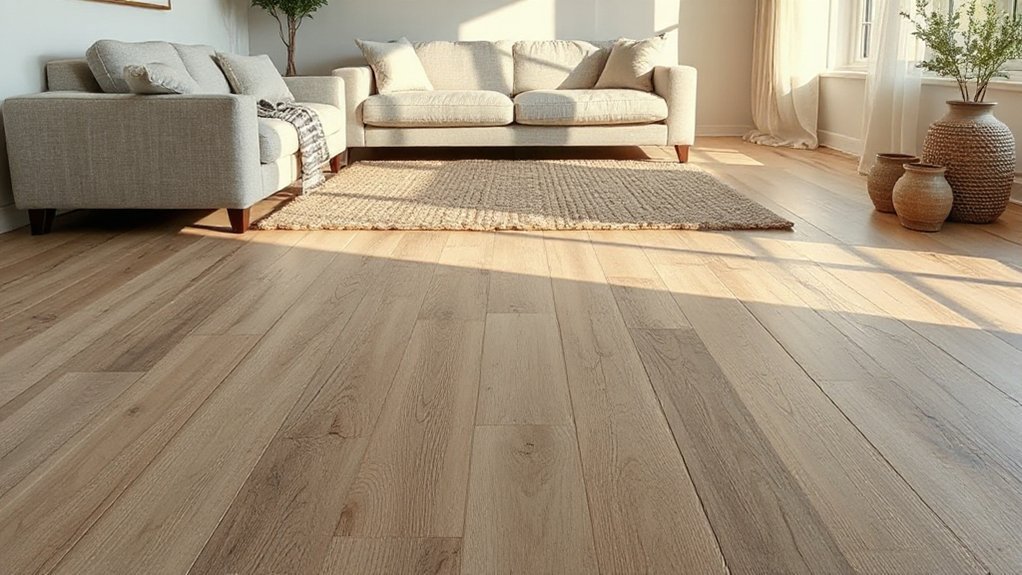 calm cushioned flooring textures