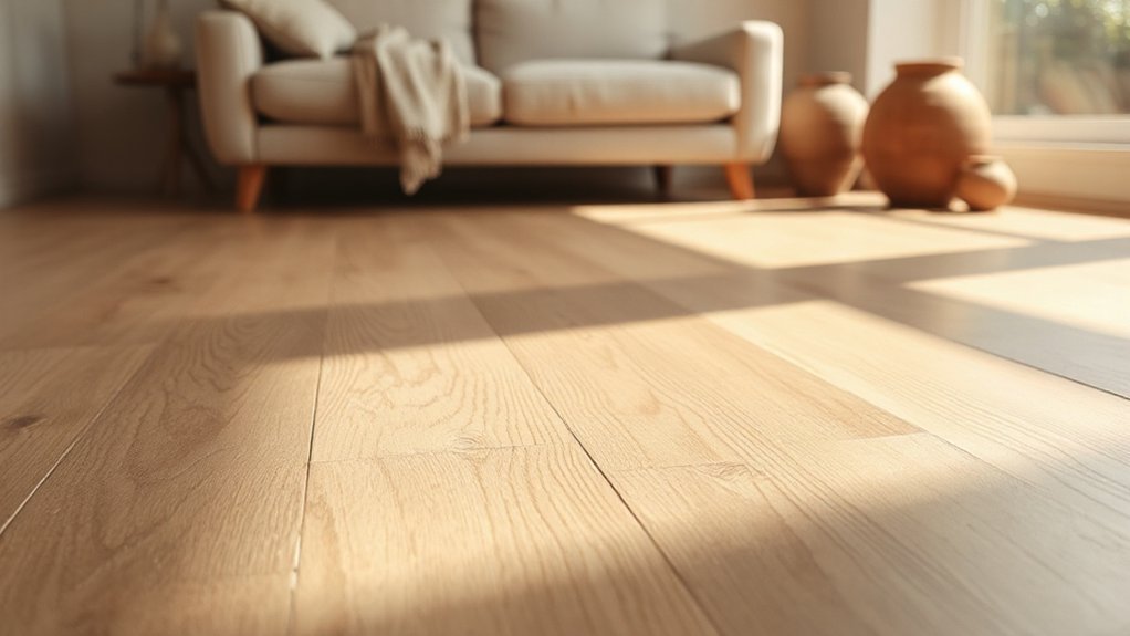 calm textured matte flooring