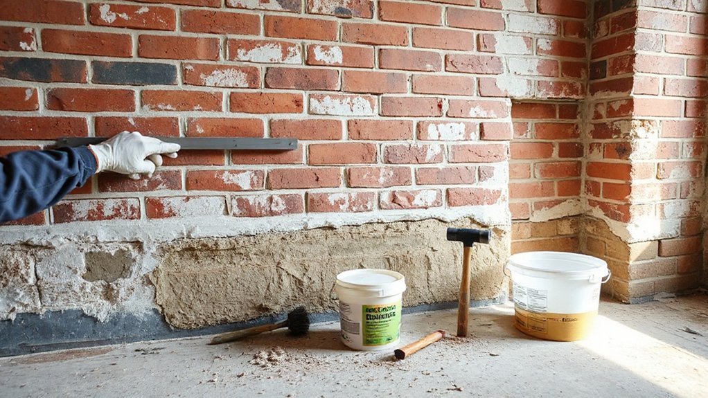 check wall stability first