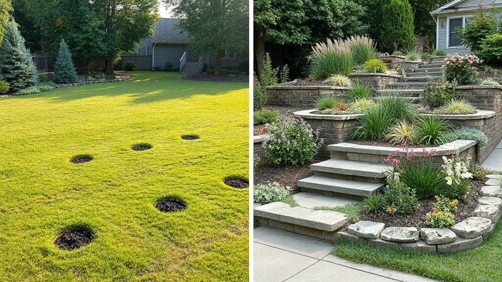 choose appropriate garden levels