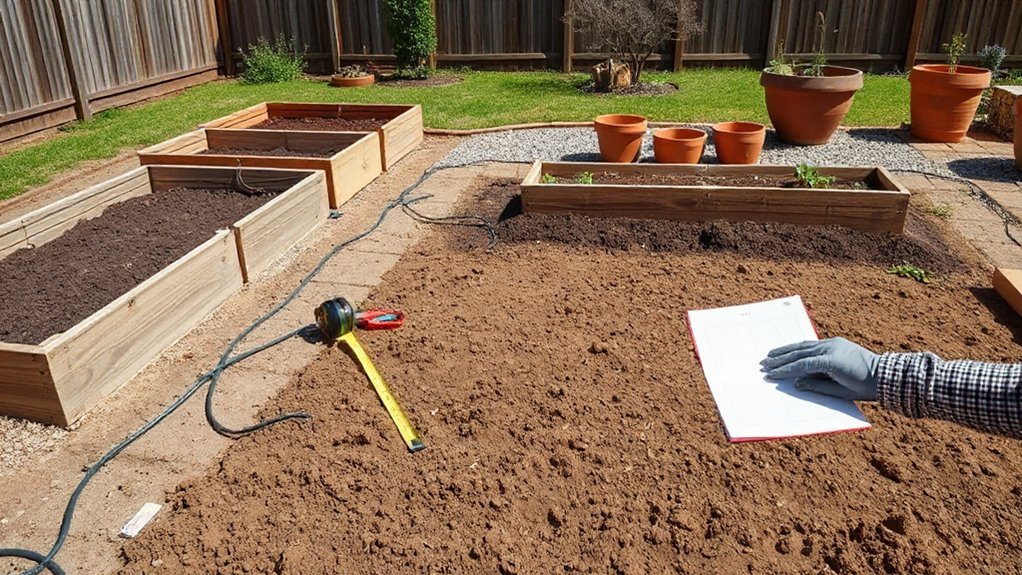 choose suitable garden formats