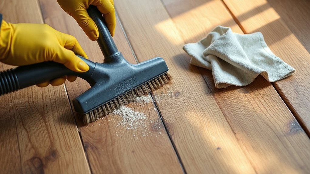 clean dry secure steady