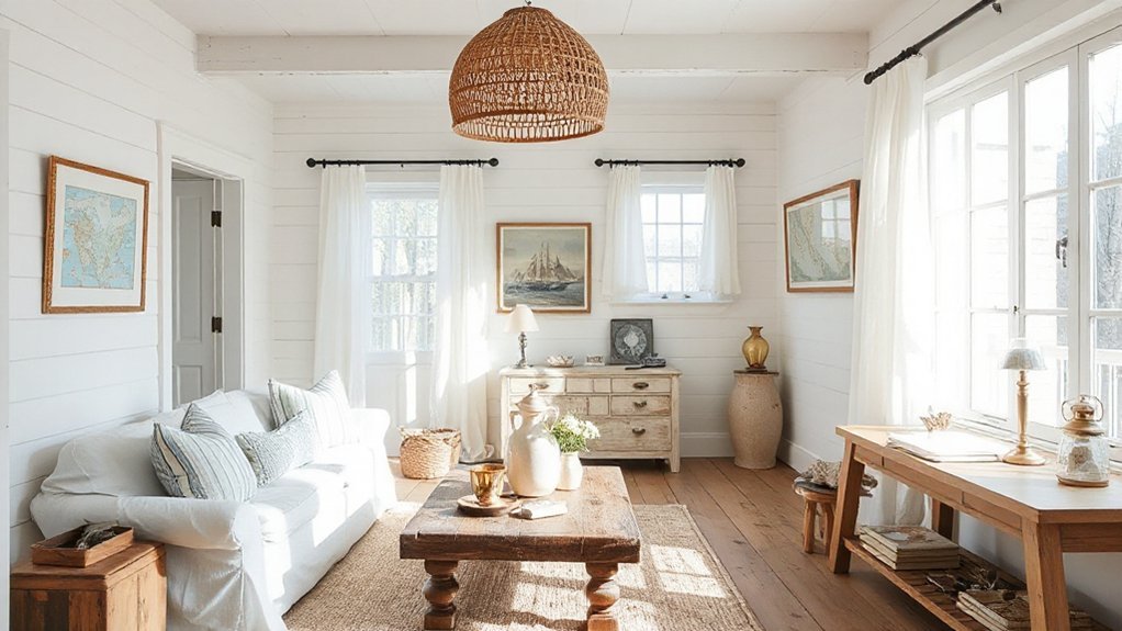 coastal vintage lighting decor