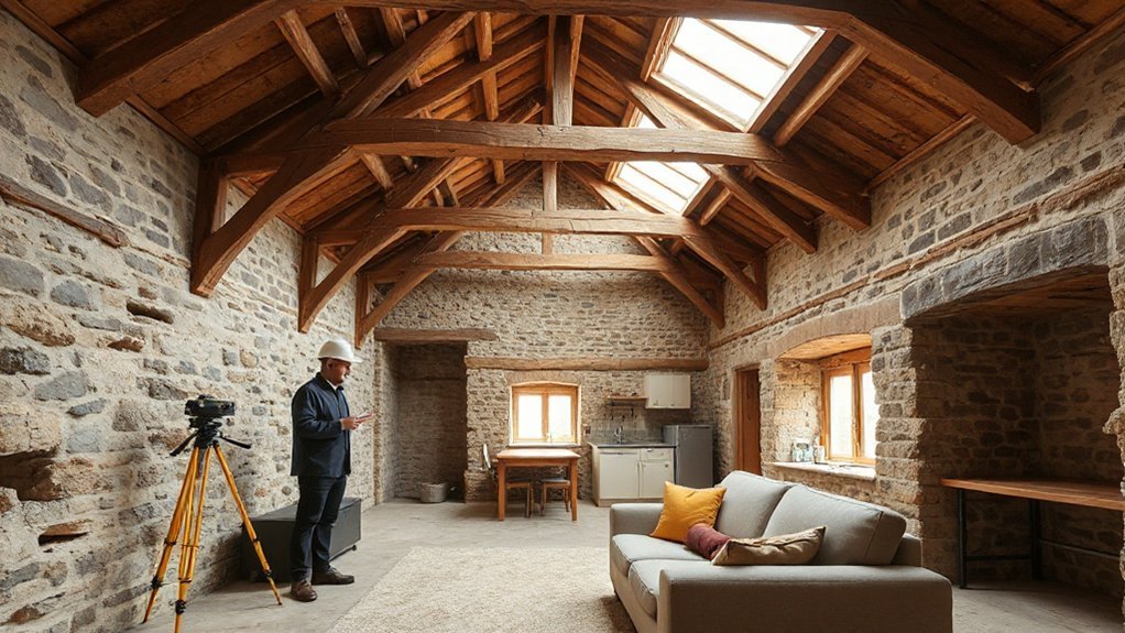 conduct structural heritage survey
