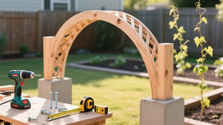 constructing an arch trellis