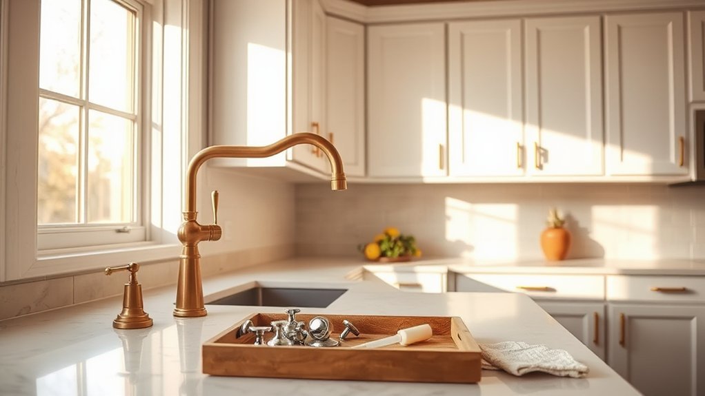 coordinate finishes for seamless updates