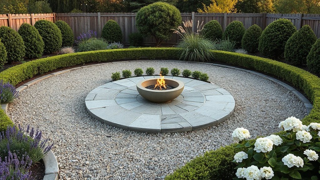 simple ways to upgrade your garden layout such as to create a bold focal anchor