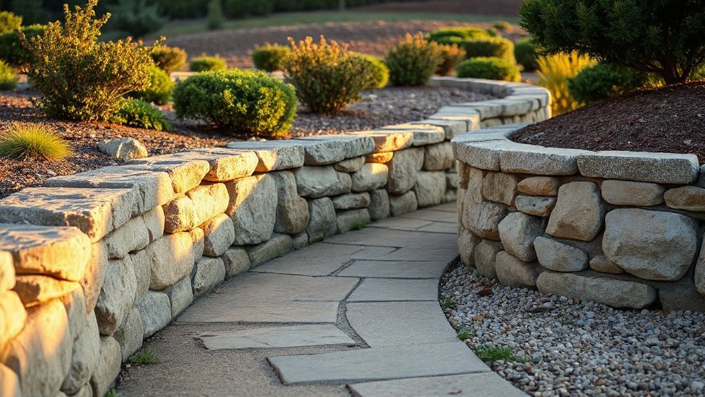 create stable curved walls