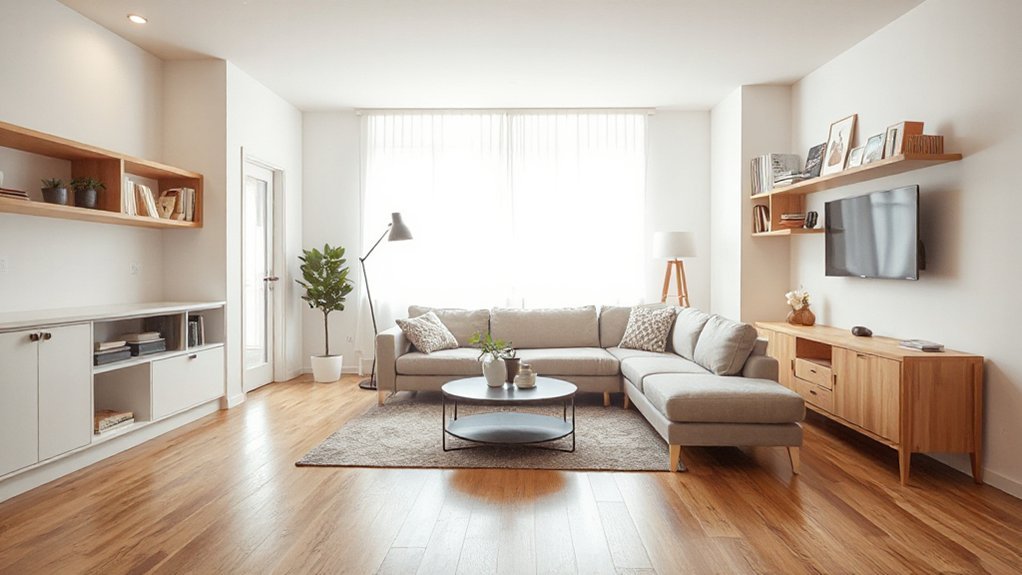 declutter organize conceal simplify