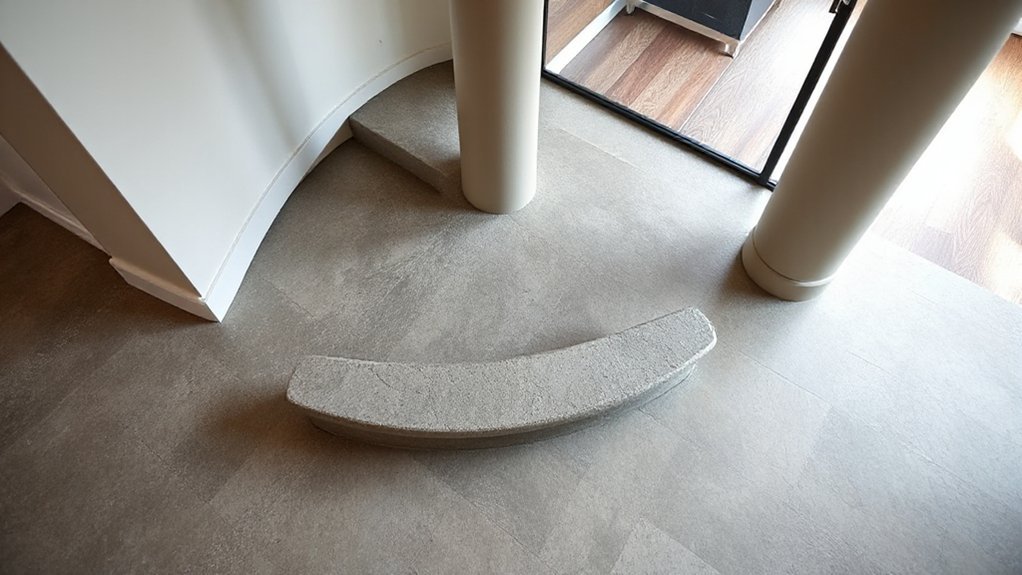 enhanced spiral staircase safety