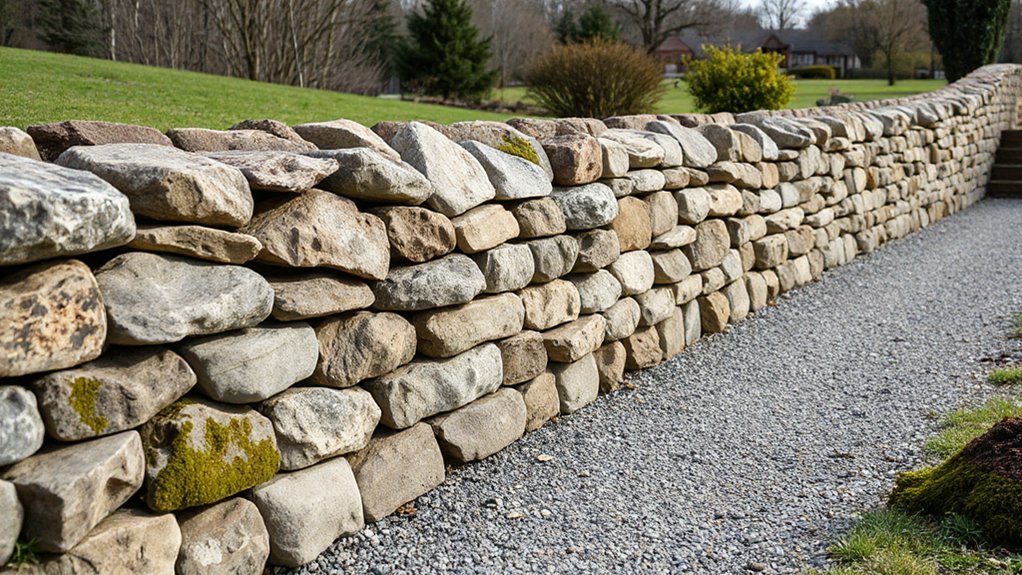 ensure proper drainage and stability