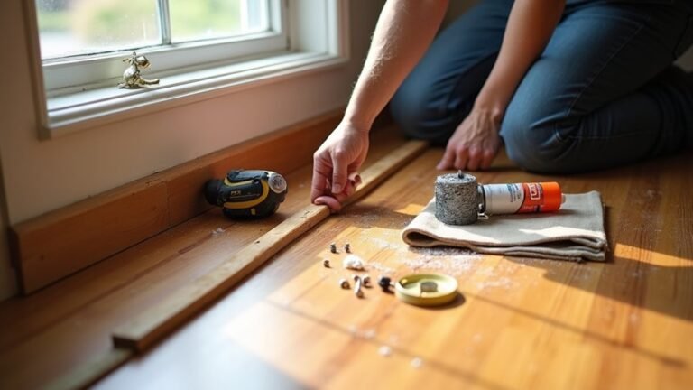 fixing noisy floor squeaks