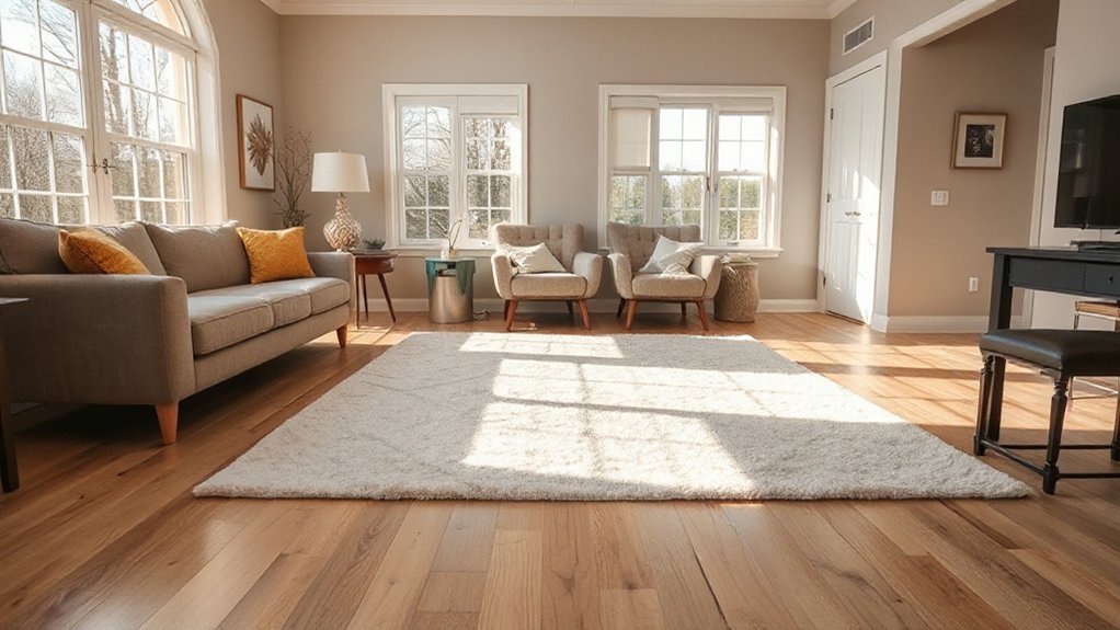 floor color perception influences