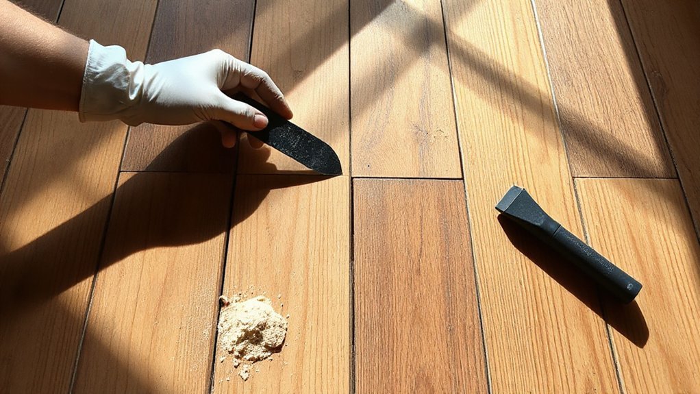 floorboard gaps from movement