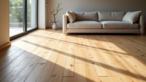 flooring affects room perception
