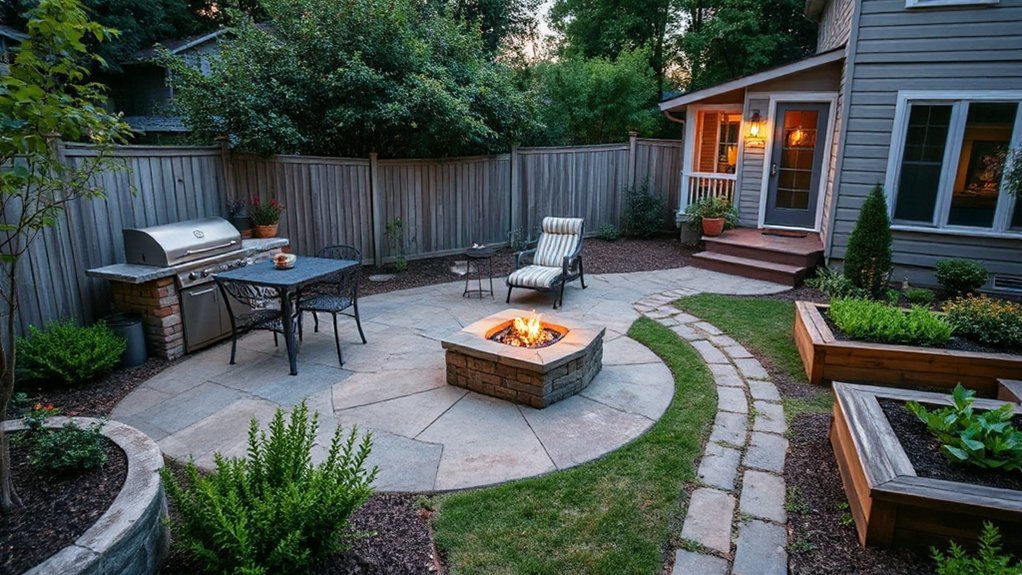 garden use layout and priorities