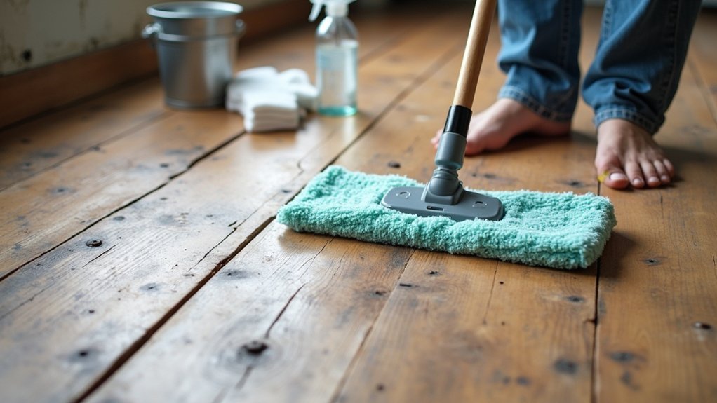 gentle cleaning for reclaimed wood