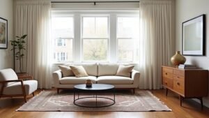 harmonious furniture style blending