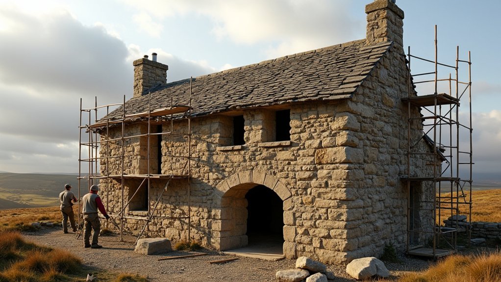 historic bastle house restoration