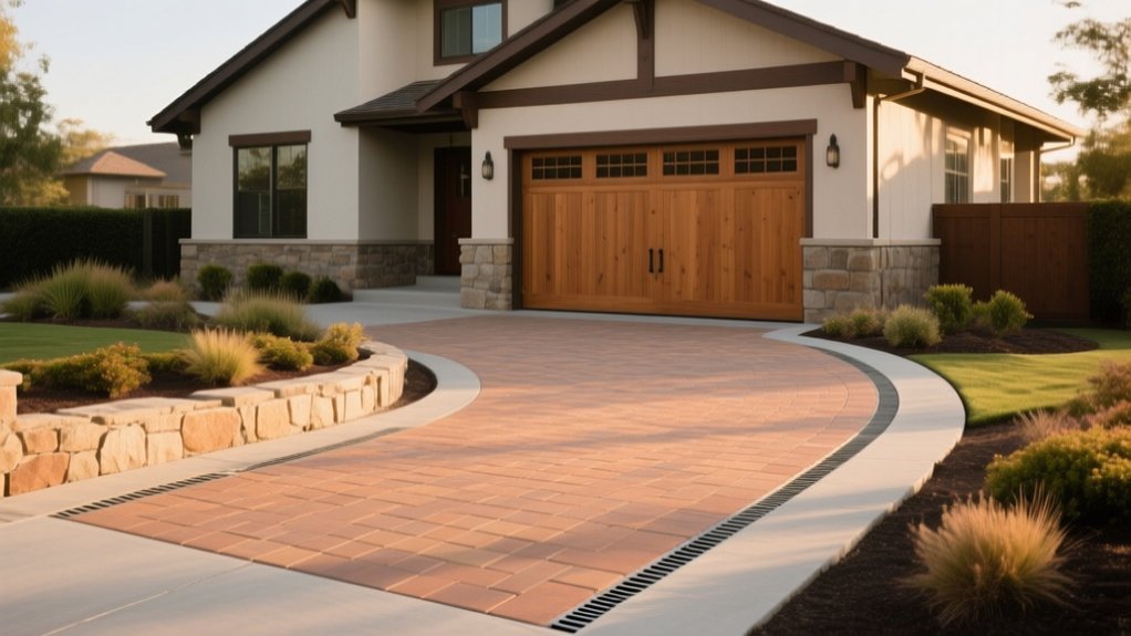 home exterior driveway design