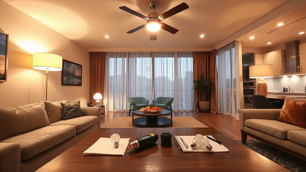 home lighting audit checklist