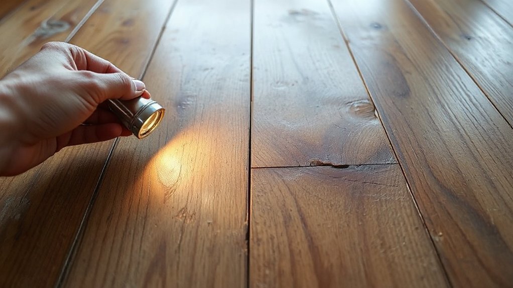 identify finish and damage