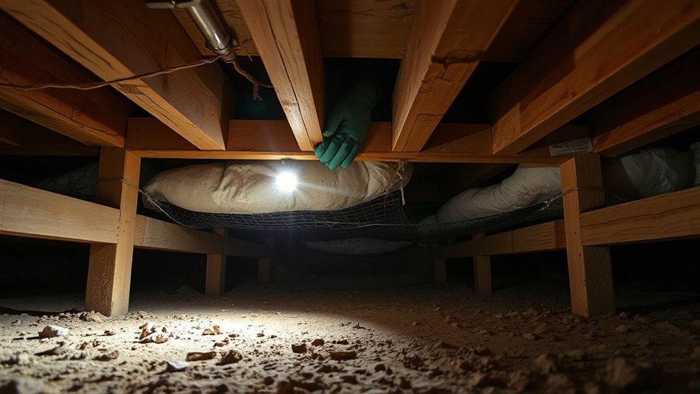 identifying suspended timber floors