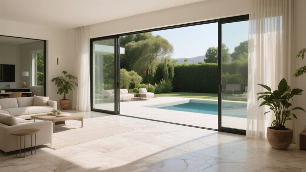 indoor to outdoor flow