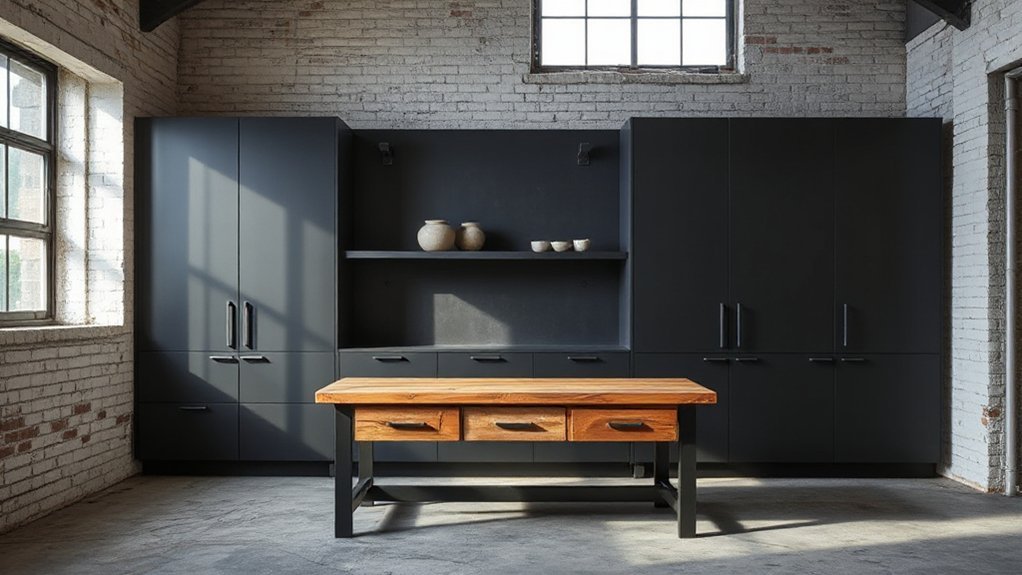industrial minimalist smart storage