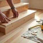 install laminate on stairs