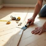 installing herringbone flooring step by step