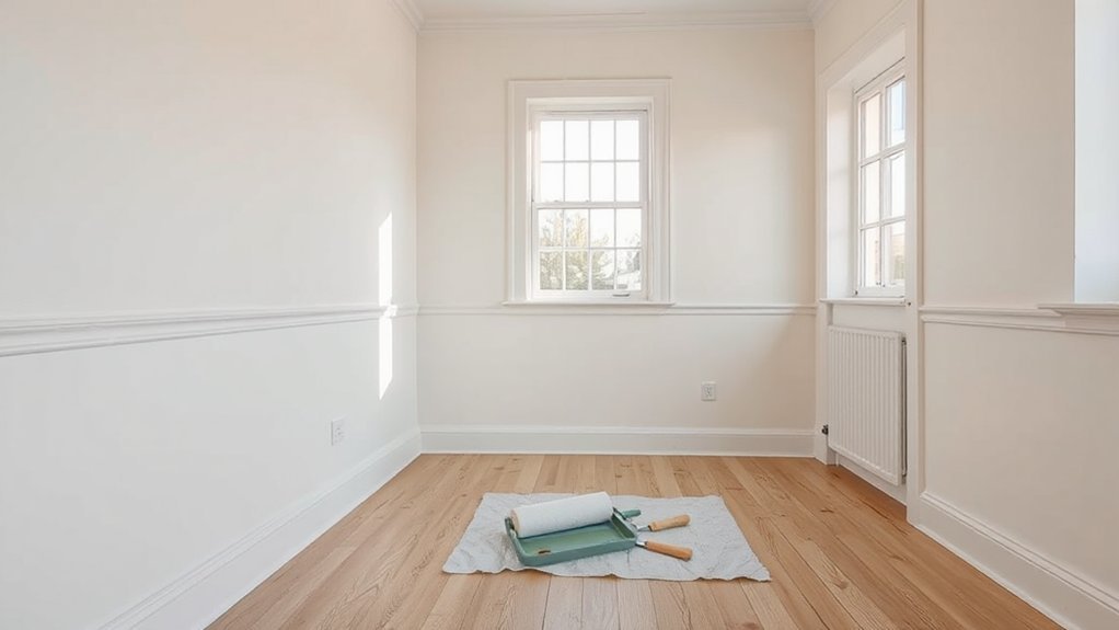 interior wall repair and painting