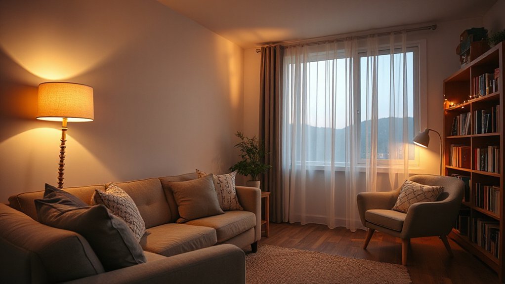 layered lighting creates depth