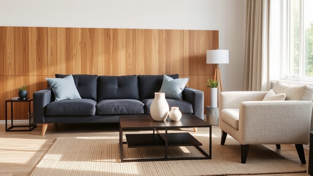 layered textures with wood