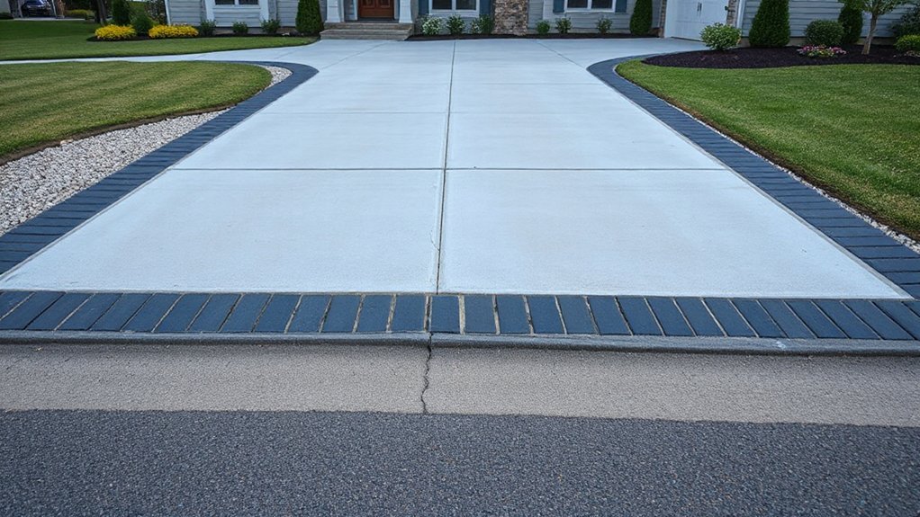 match curb line slope