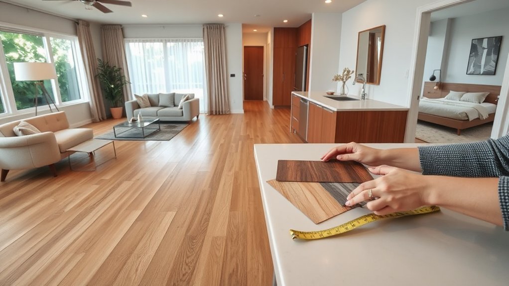 match flooring to each space